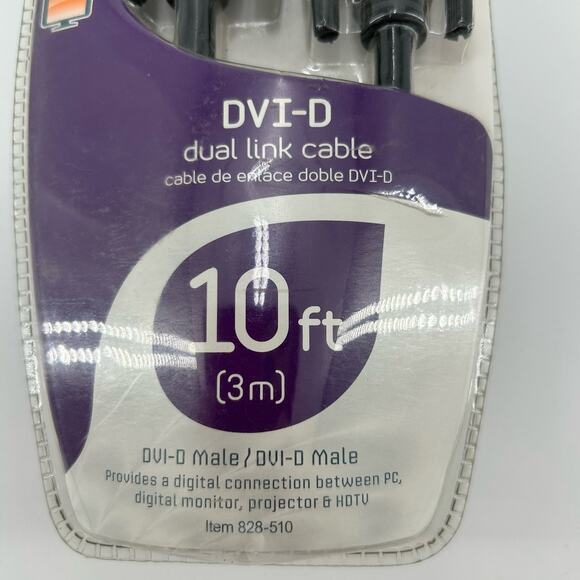 NIB DVI-D Dual Link Cable - Picture 2 of 4
